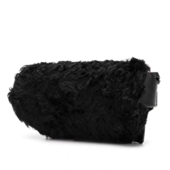 Authentic MOSCHINO Fur/Leather zip belt bag - Picture 13 of 16